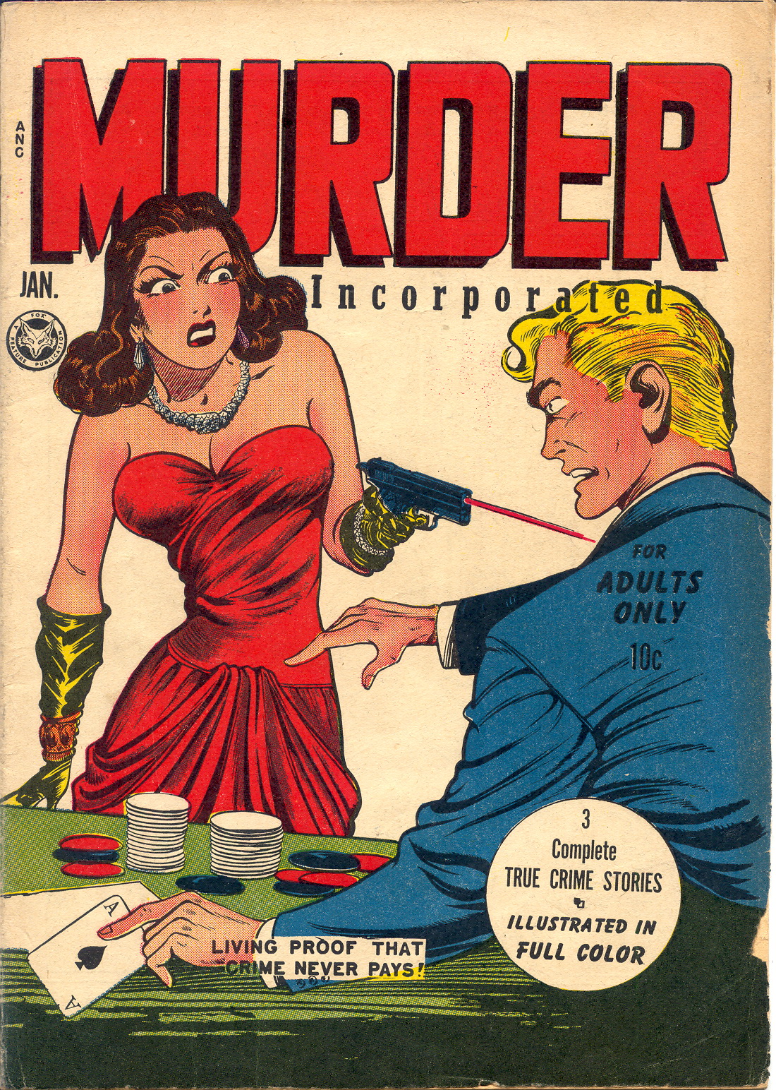 Read online Murder Incorporated (1948) comic -  Issue #1 - 1