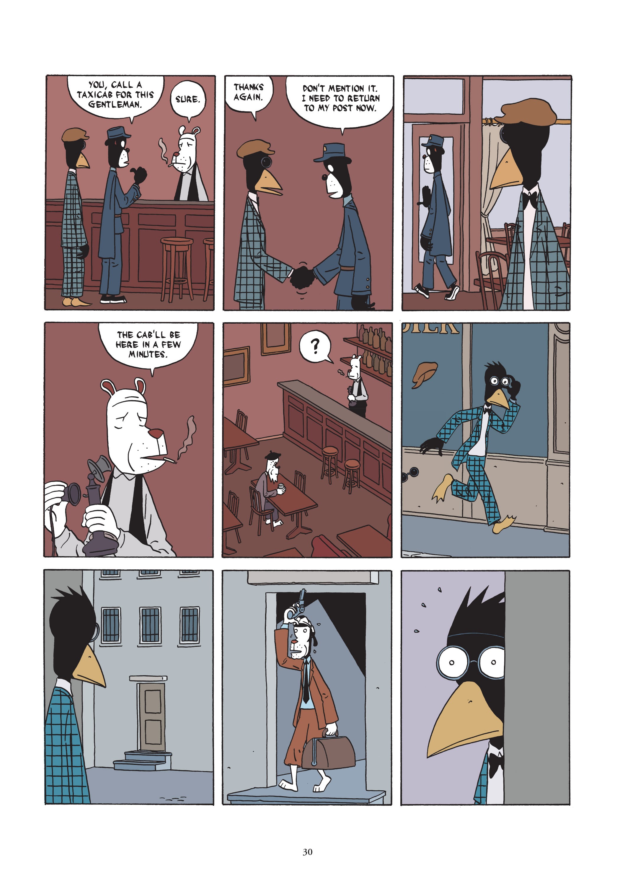 Read online Left Bank Gang comic -  Issue # Full - 33