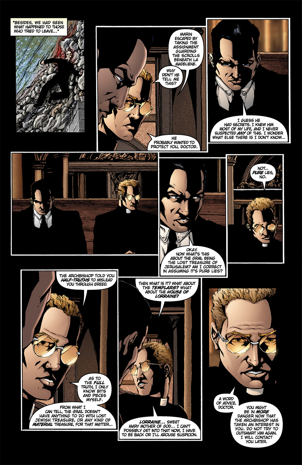 Read online Rex Mundi (2006) comic -  Issue # TPB 2 - 159