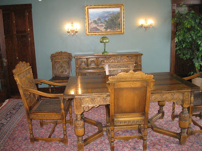 Kolb Studio residence dinning room South Rim Grand Canyon National Park Arizona