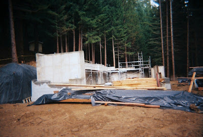 Headquarters under construction Oregon Caves National Monument Oregon
