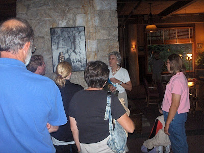 Gaelyn in Chateau lobby Oregon Caves National Monument Oregon