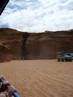 Opening to Antelope Slot Canyon Page Arizona