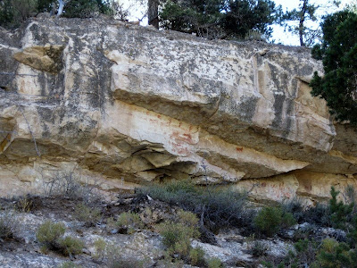 Pictographs Bright Angel trail Grand Canyon National Park Arizona