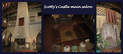 Main salon Scotty's Castle Death Valley National Park California