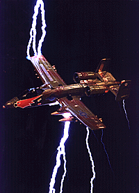 Modeling Lightning on composite aircraft
