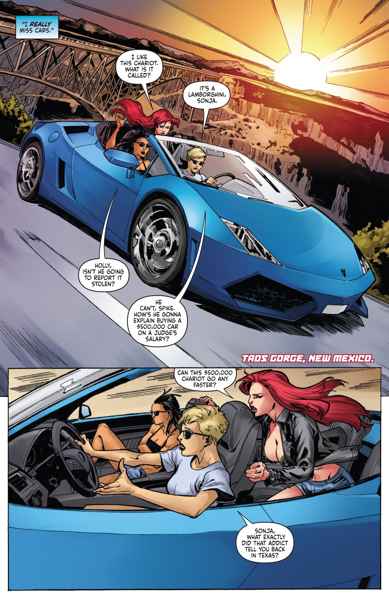 Read online Red Sonja Vol. 4 comic -  Issue #9 - 12