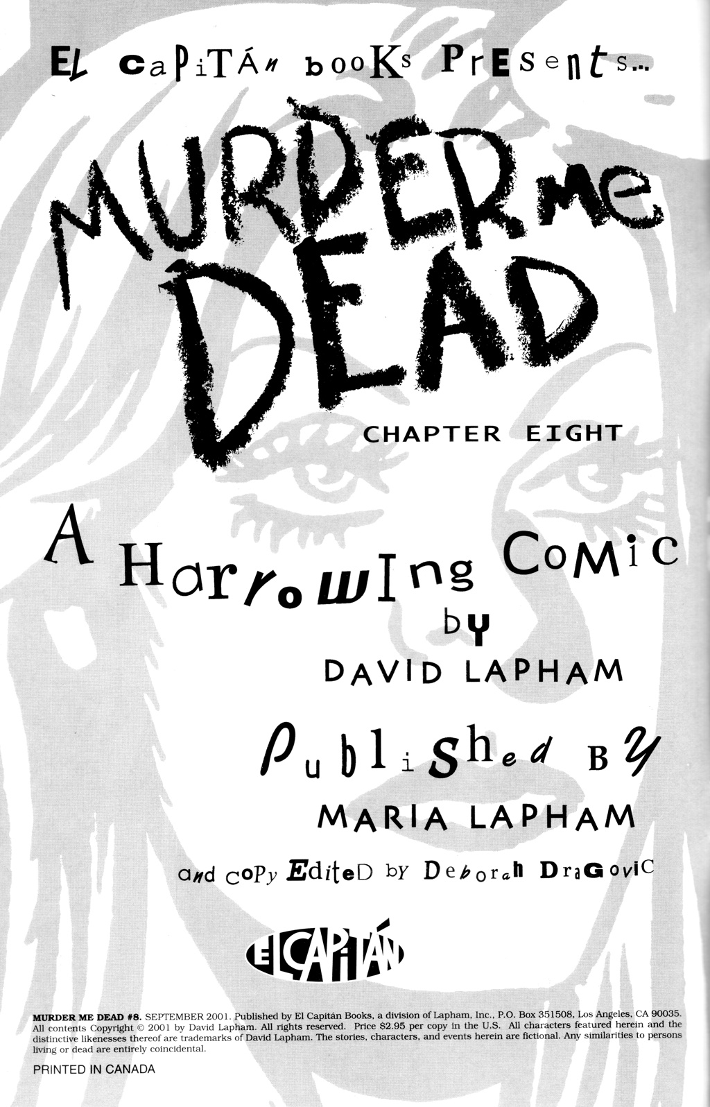 Read online Murder Me Dead comic -  Issue #8 - 2