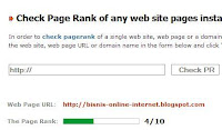 Gambar Google Pagerank diambil dari prchecker.com
