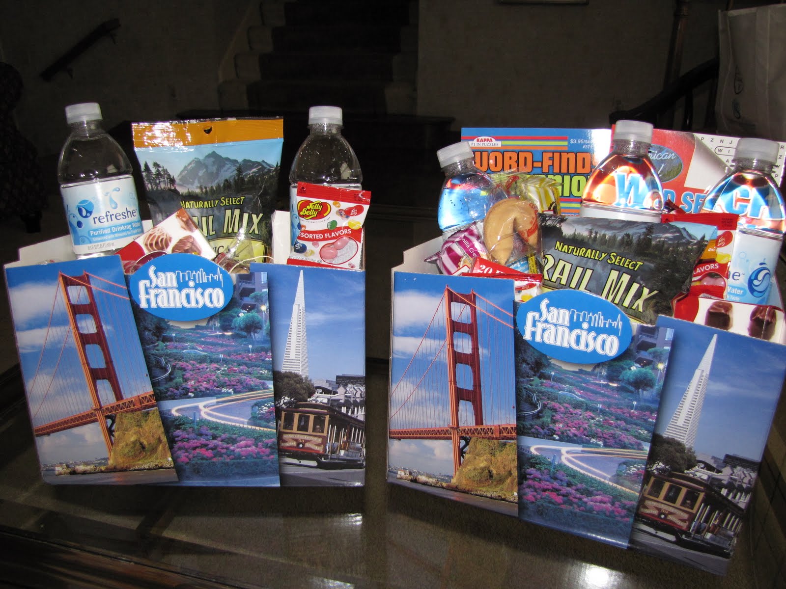 Celebrity Gems Entertainment San Francisco themed gift baskets