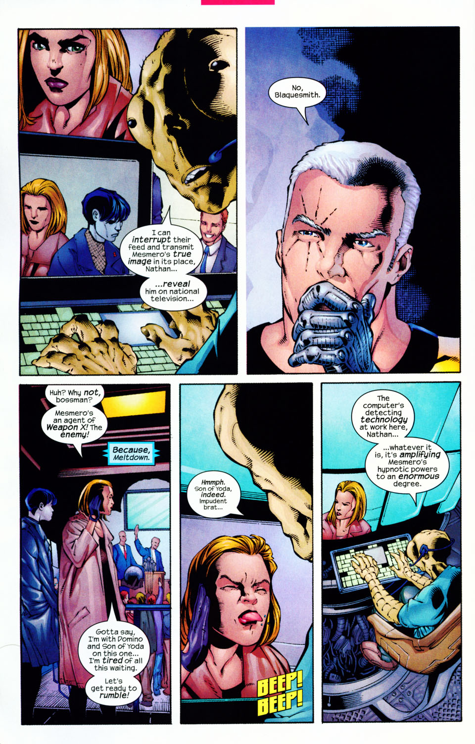 Read online Weapon X (2002) comic -  Issue #7 - 6