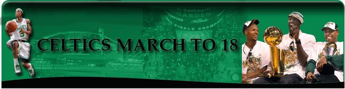 Celtics March to 18