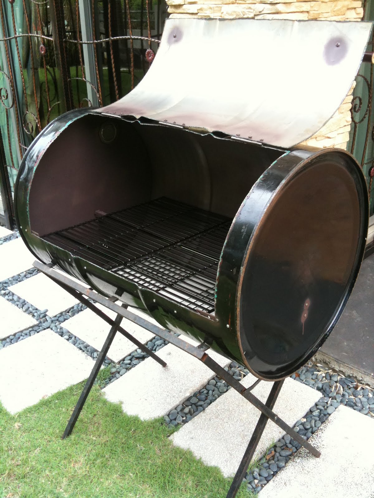 Hacks To Try Barrel Drum BBQ Pit (Charcoal)