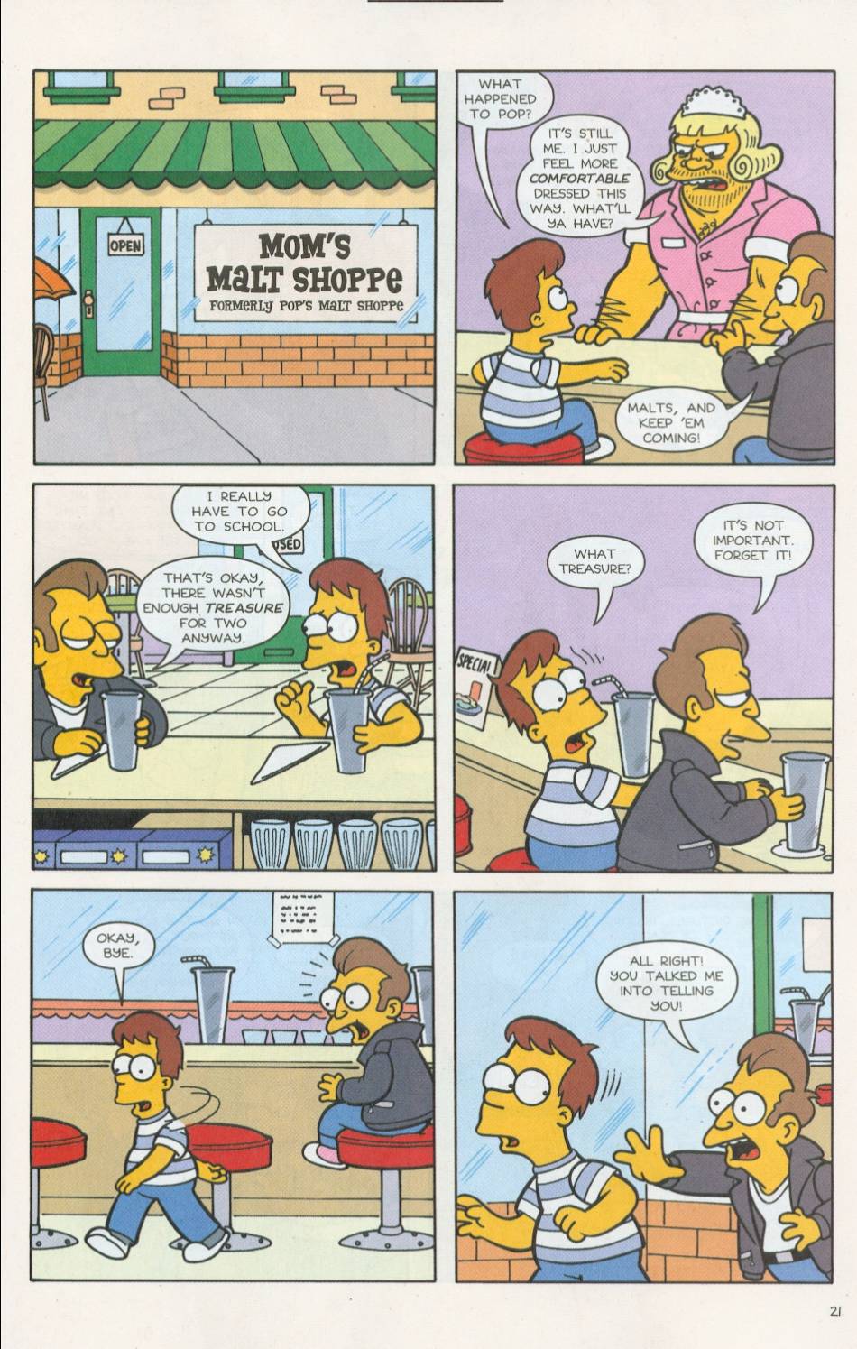 Read online Simpsons Comics comic -  Issue #75 - 22