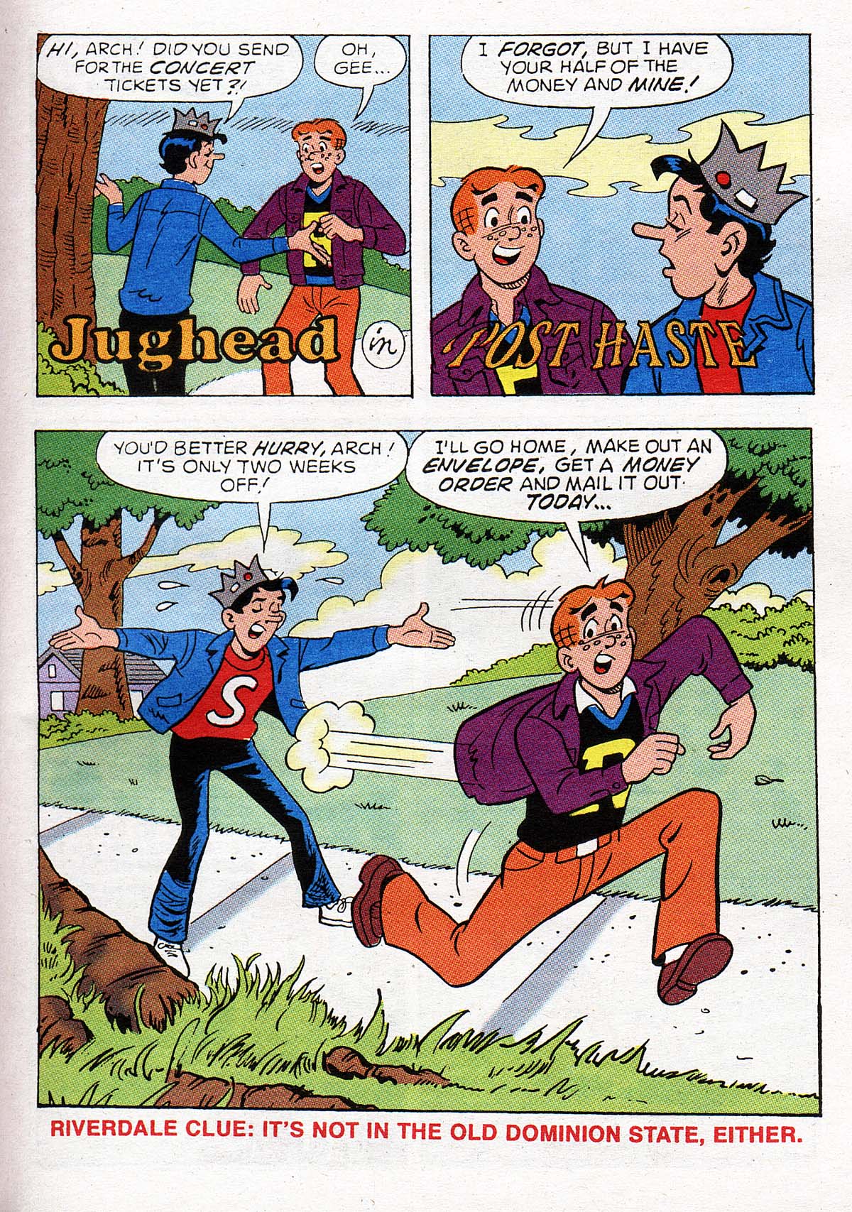 Read online Jughead's Double Digest Magazine comic -  Issue #92 - 150