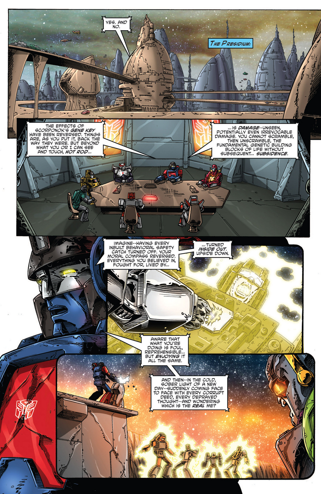Read online The Transformers: Regeneration One comic -  Issue #91 - 9