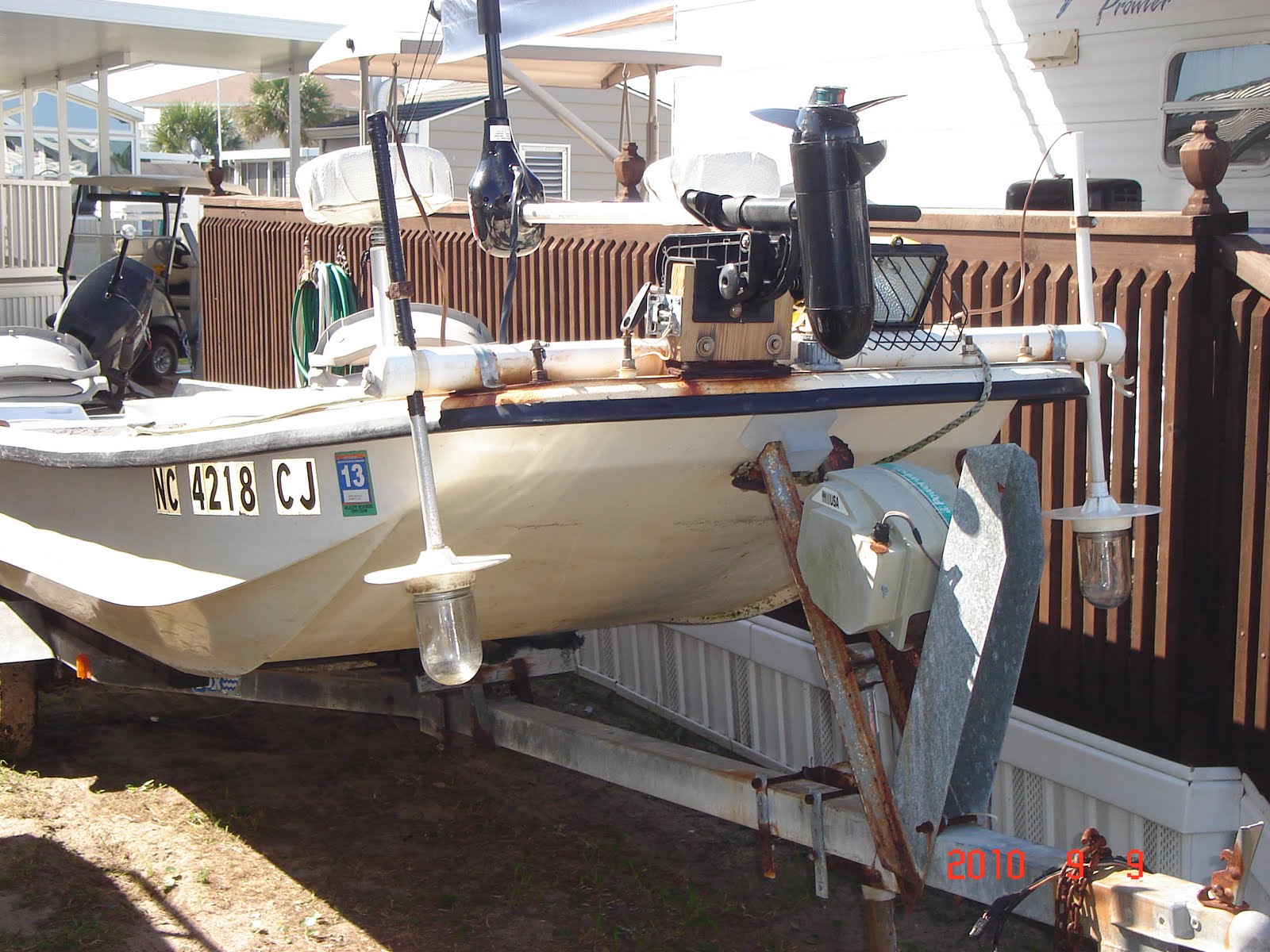 Flounder Gigging The Flounder Gigging Boat