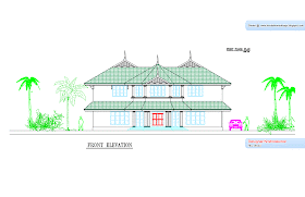 Kerala Villa Elevation Kerala Villa Elevation