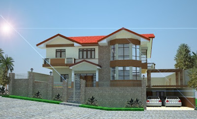 elevation for house