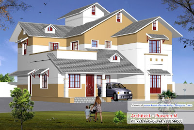 Kerala Home Design Elevation