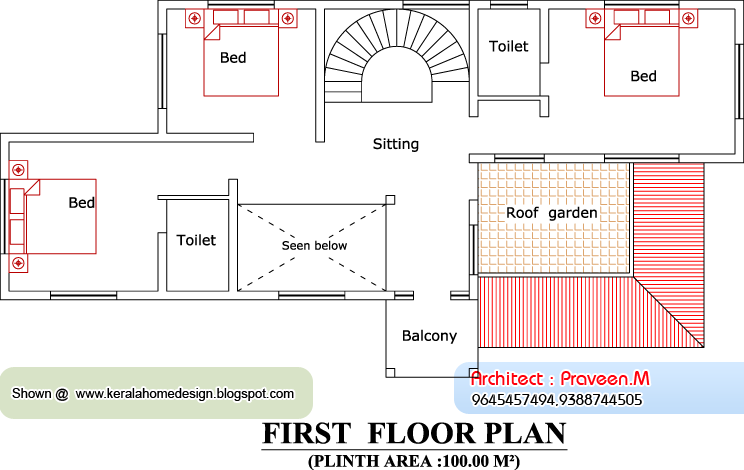 2604 Sq Ft Home Plan And Elevation Kerala Home Design And