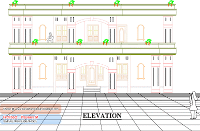 Home plan and elevation - 2905 Sq. Ft Home plan and elevation - 2905 Sq. Ft