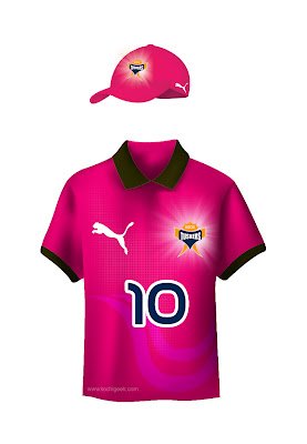 Kochi IPl Team Jersey Colour Variations