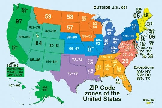 Us Zip Code Map Modified1 