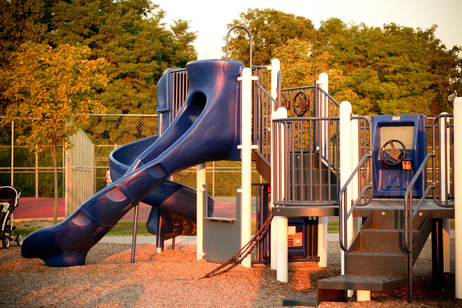 Candra Taking Up All The Swings