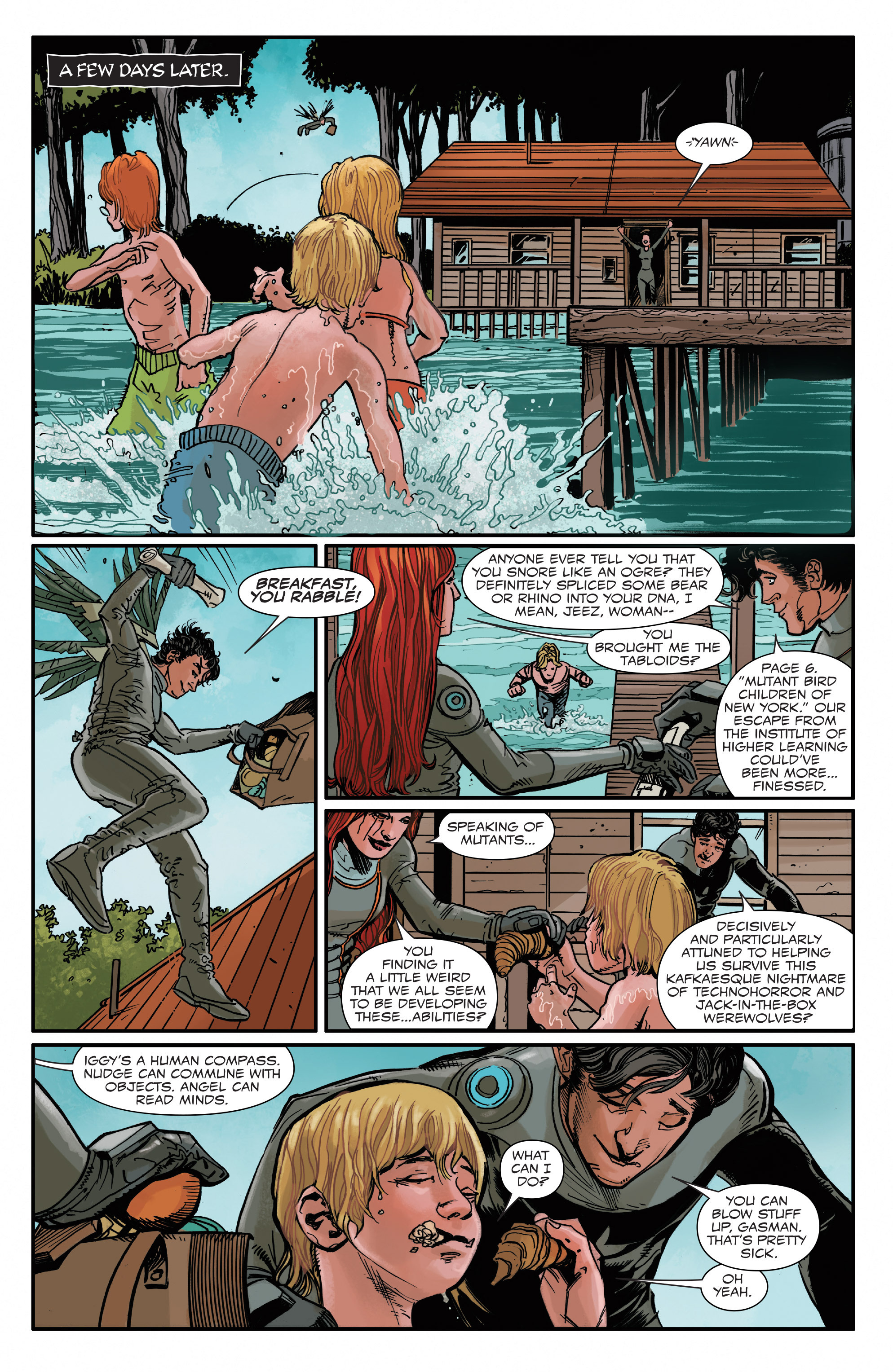 Read online James Patterson's Max Ride - First Flight comic -  Issue #4 - 13