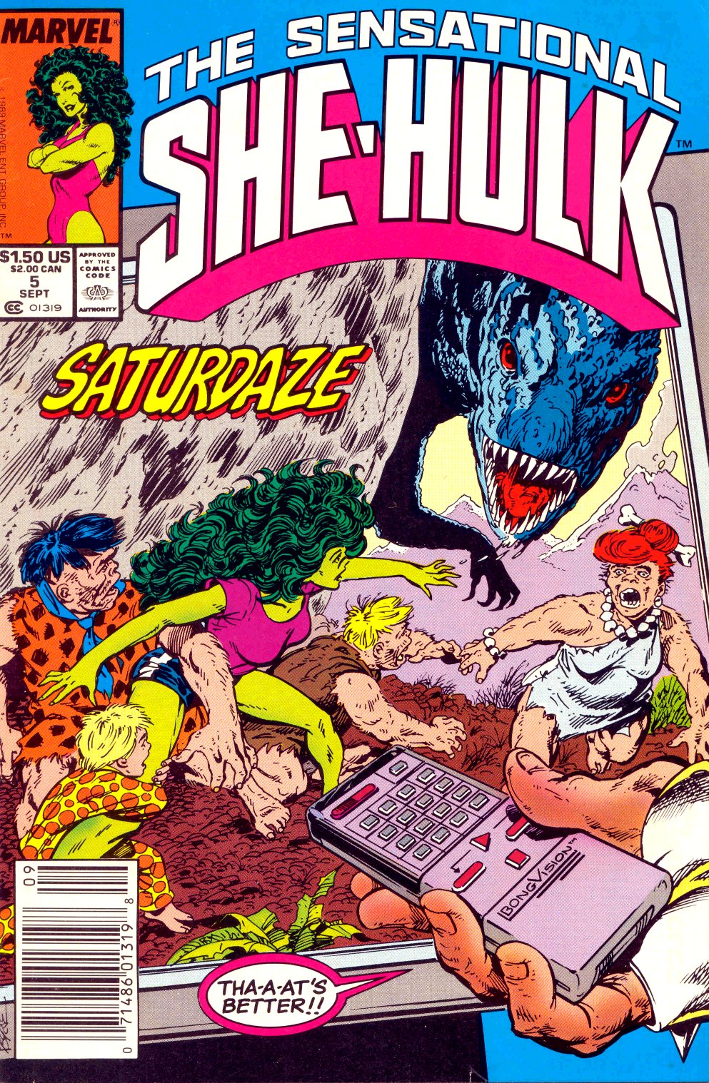 Read online The Sensational She-Hulk comic -  Issue #5 - 1