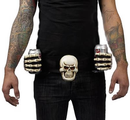 cinturon calavera