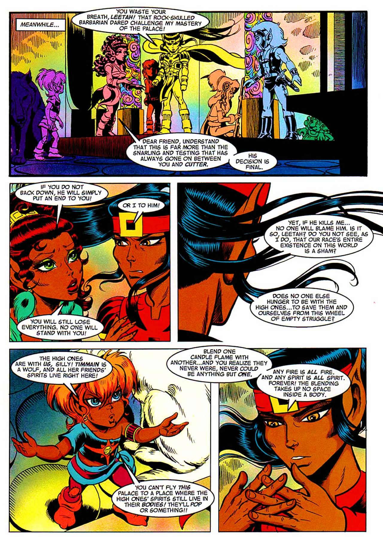 Read online ElfQuest: Kings of the Broken Wheel comic -  Issue #6 - 25
