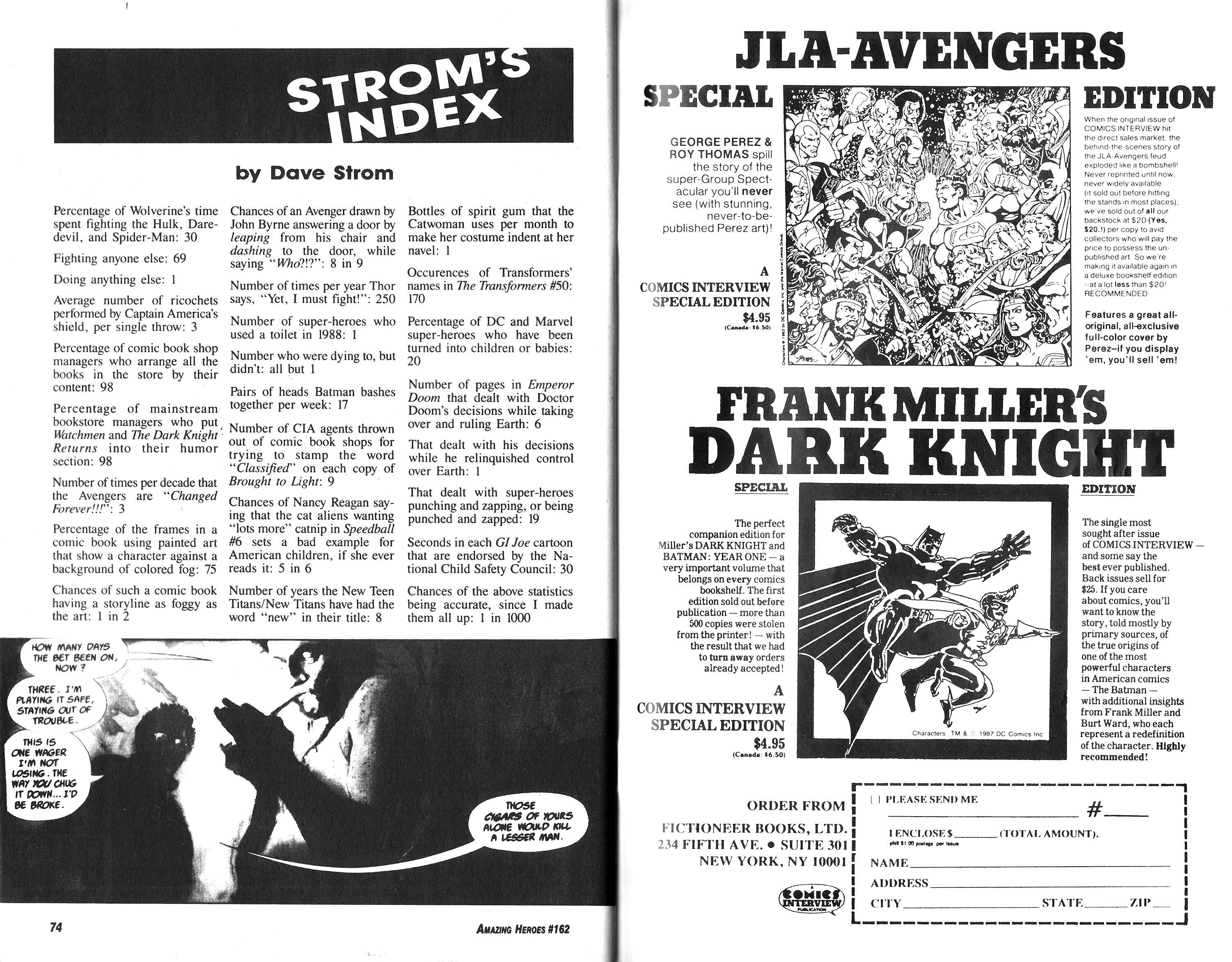 Read online Amazing Heroes comic -  Issue #162 - 38