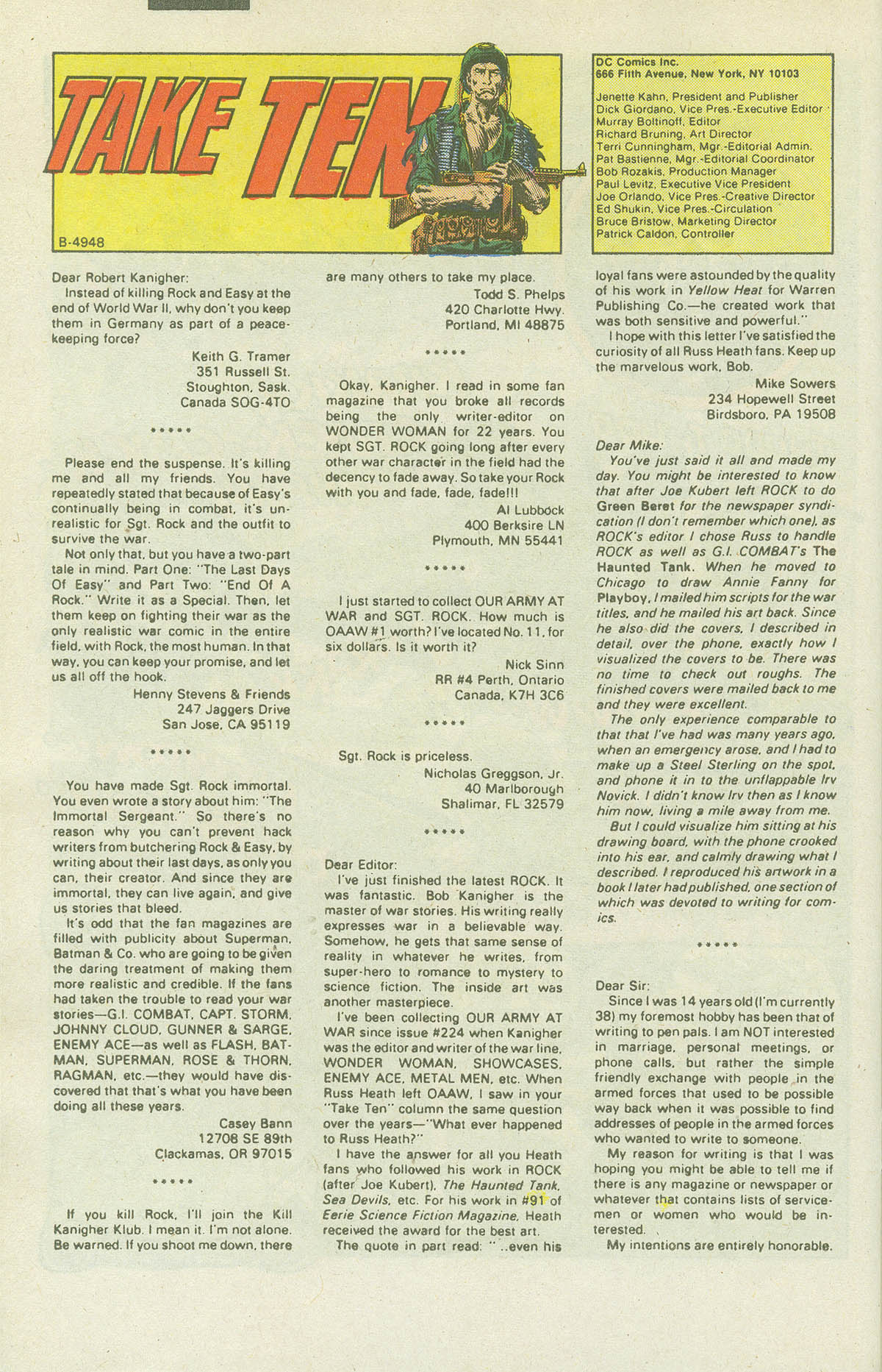 Read online Sgt. Rock comic -  Issue #415 - 31