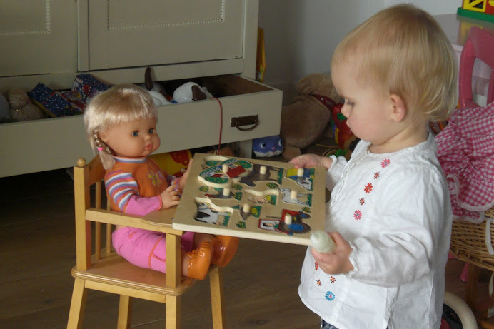 Puzzeltje voor de pop