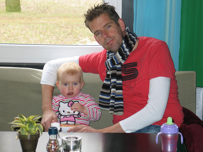 Loungen met Papa bij Poort-Dok