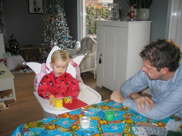 samen kerstknutselen