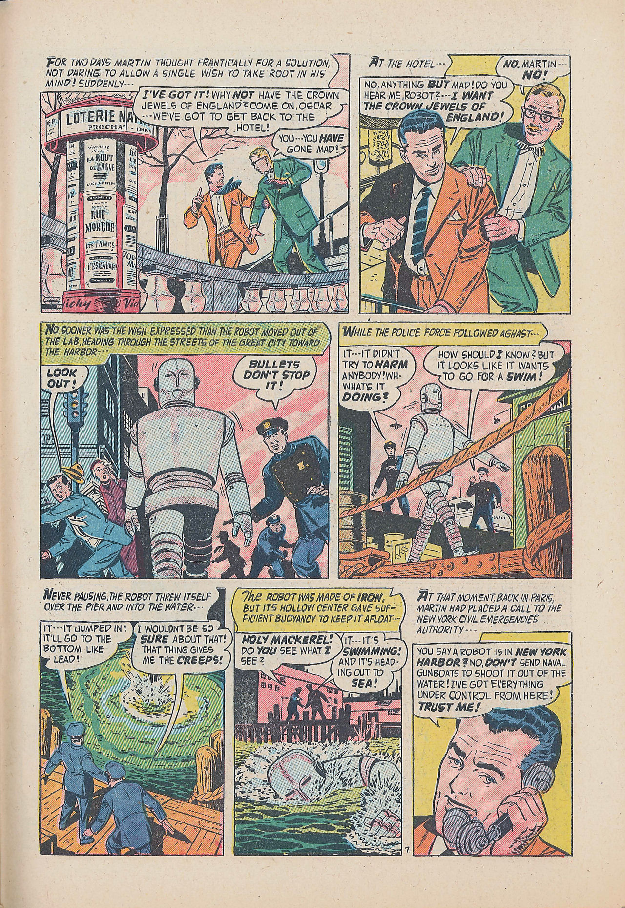 Read online Adventures Into The Unknown comic -  Issue #67 - 31