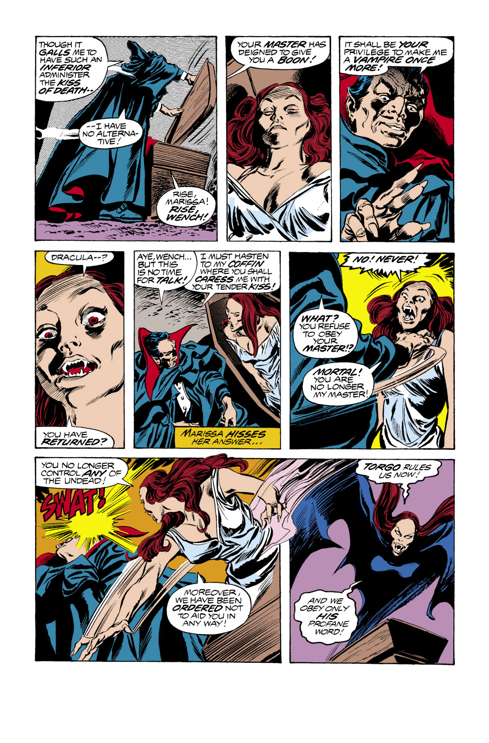 Read online Tomb of Dracula (1972) comic -  Issue #68 - 9