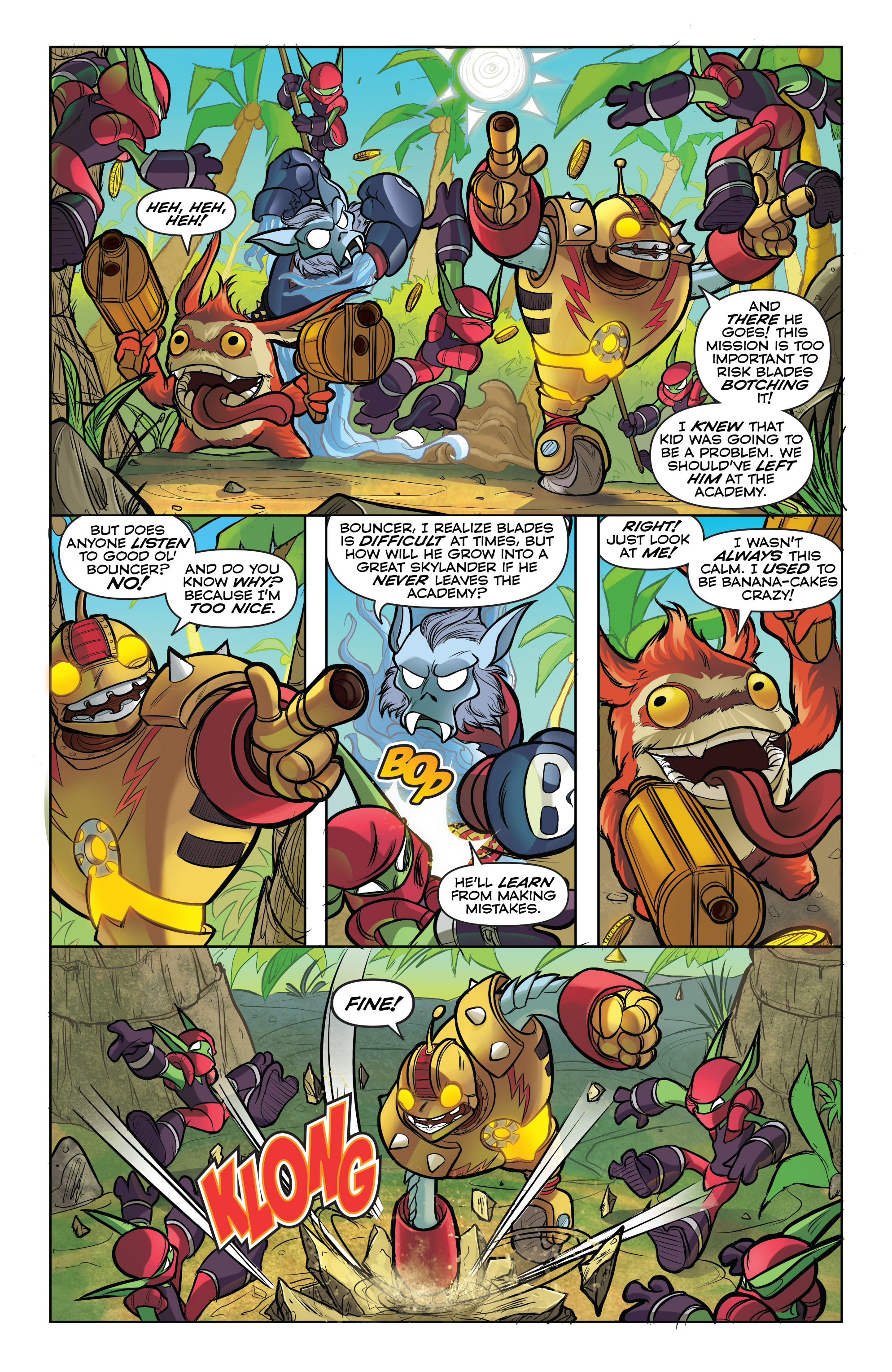 Read online Skylanders comic -  Issue #5 - 4