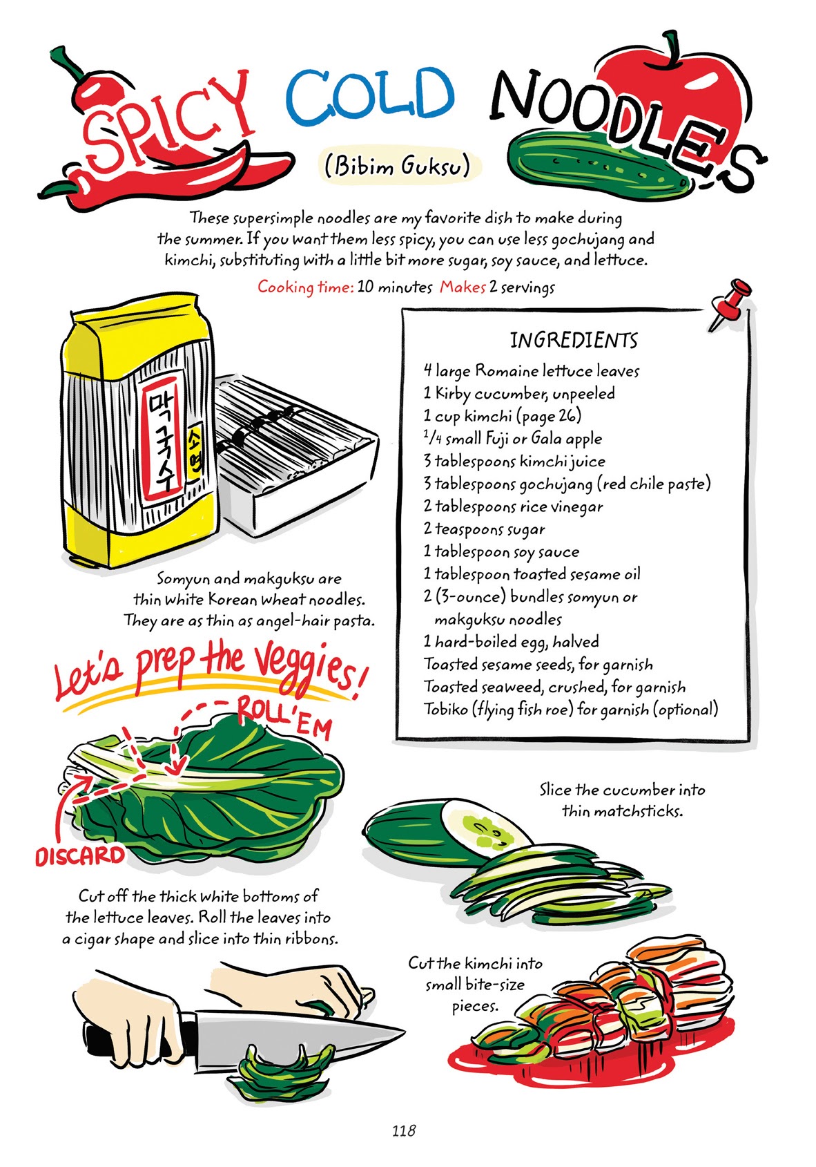 Read online Cook Korean! A Comic Book With Recipes comic -  Issue # TPB (Part 2) - 19