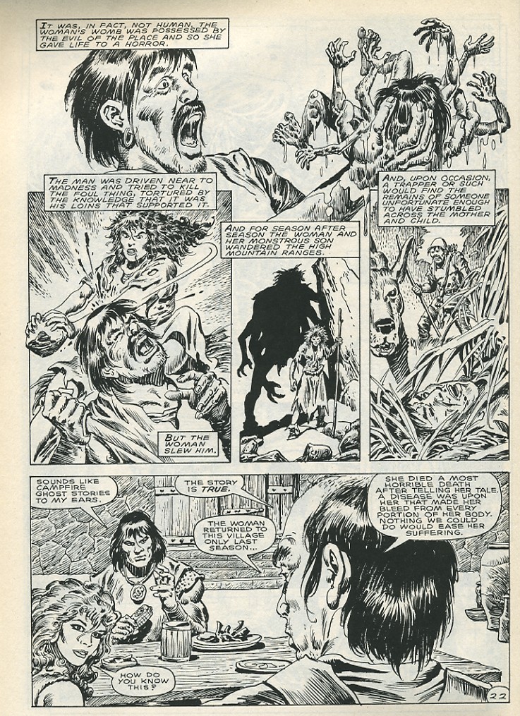 Read online The Savage Sword Of Conan comic -  Issue #144 - 28