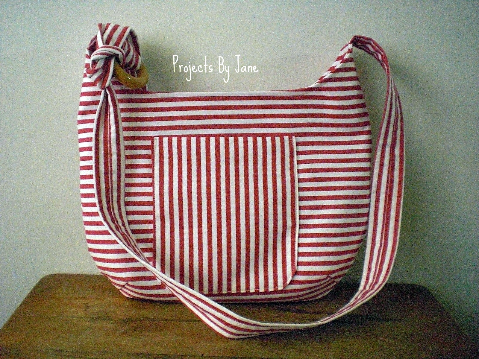 The One Wooden Ring Bags Projects by Jane