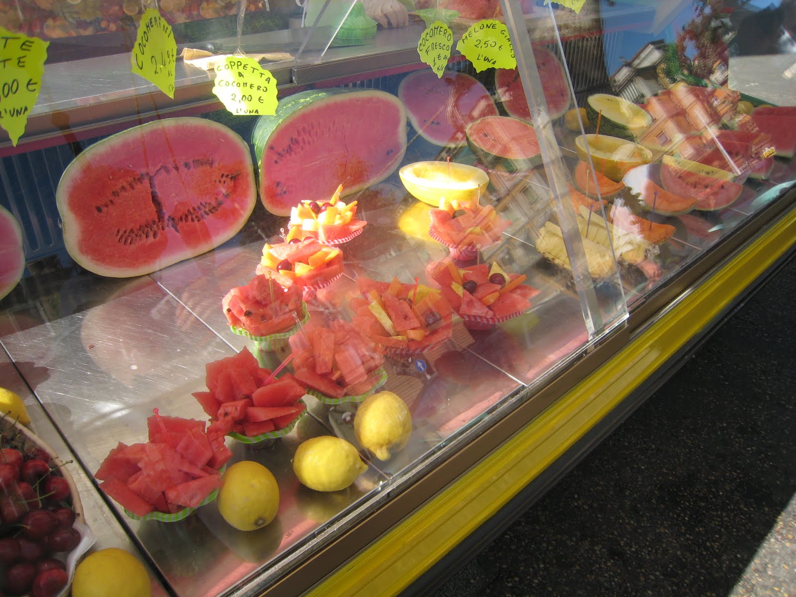 Rome the Second Time: Watermelon Stand