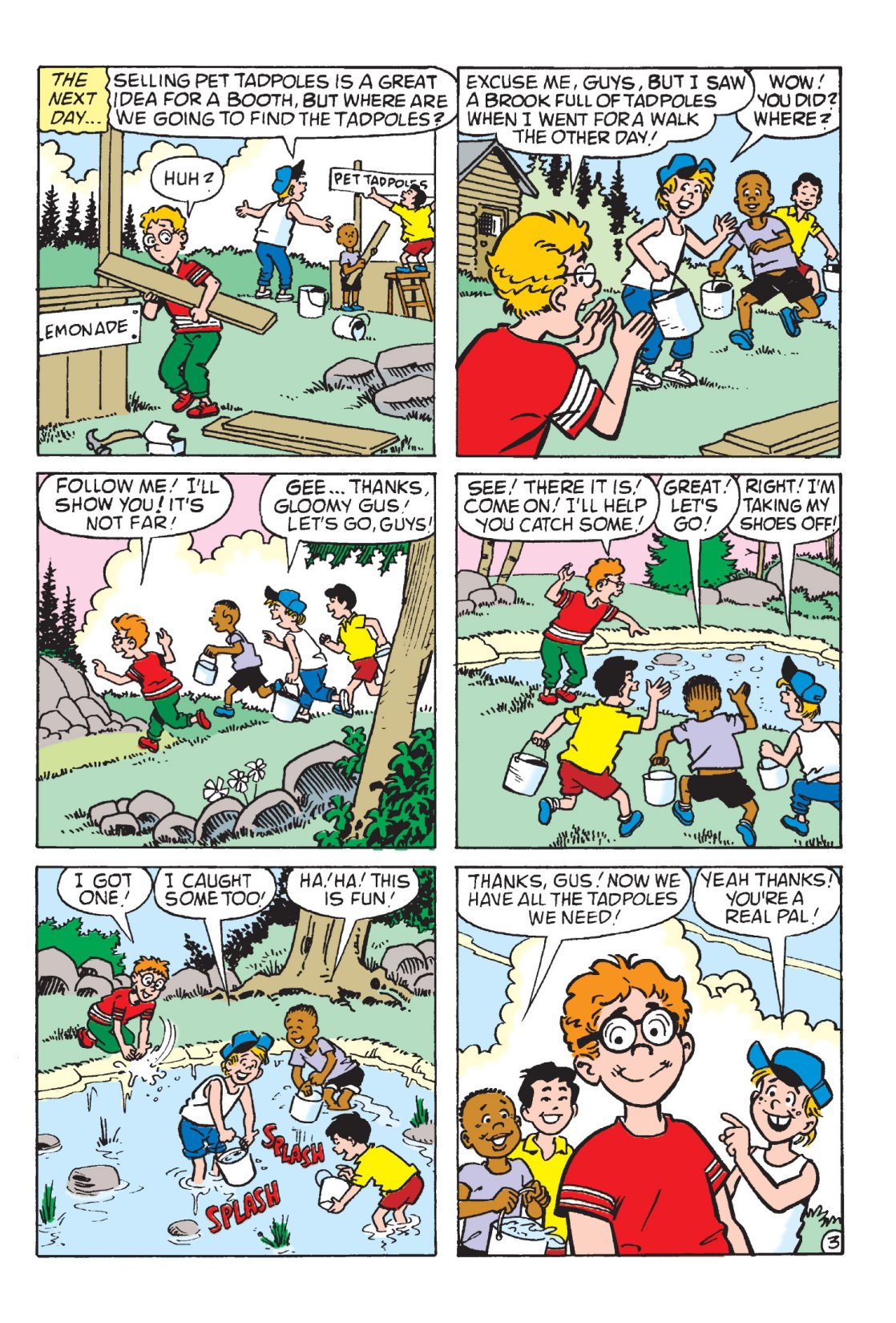 Read online Archie's Camp Tales comic -  Issue # TPB - 105