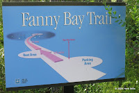 Sign at the east end of the trail on Pony Dobson Road.