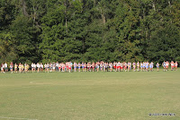 The start of the girls' 5K.