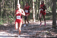 West Florida's top three girls led the field at the end of the first mile.