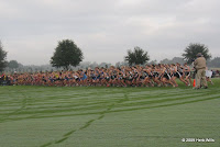 The start of the first race, the 1A girls' state championship.